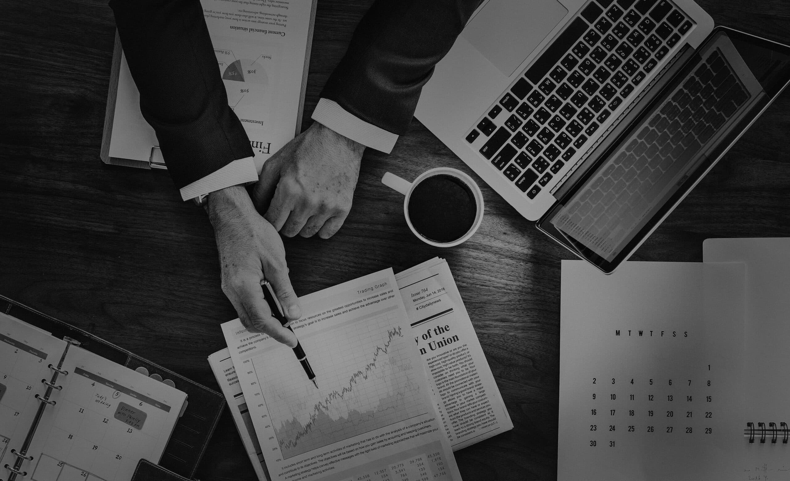 Portfolio showcase background